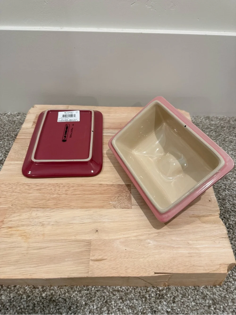 Le Creuset Rose Quartz Stoneware Butter Dish